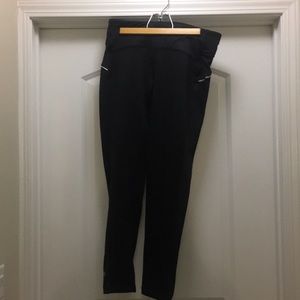 Black Athleta thermal leggings